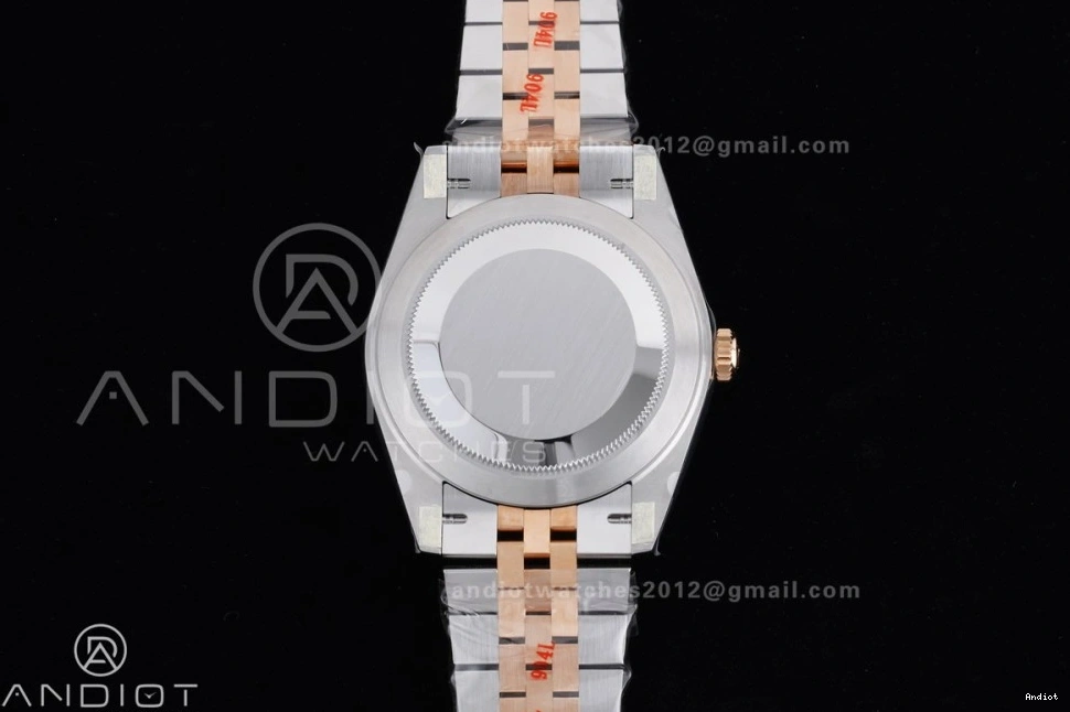 126331 Best SH3235 RG Jubilee Diamonds 1:1 SS DateJust Steel 41 on Dial Bracelet RG Edition Clean 904L 0325